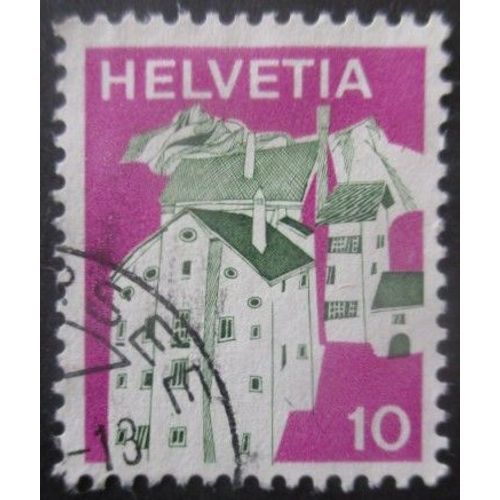 Suisse N°934 Les Grisons Oblitéré