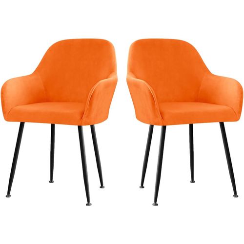 Ershi-Housse De Chaise Scandinave Velours Extensible, Housse De Salle À Manger Avec Dossier Accoudoirs Arc 2/4/6, Housse Pour Chai[1778]
