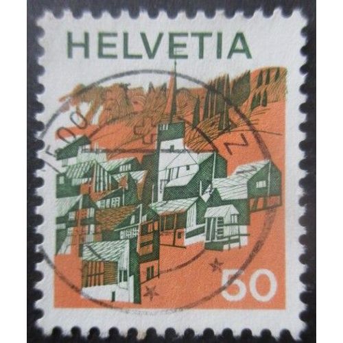 Suisse N°939 Valais Oblitéré