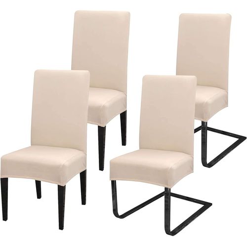 Ershi-Housse De Chaise Salle À Manger Lot De 4 Extensible Couverture De Chaise En Polyester Moderne Housse De Salle À Manger Lavab[798]