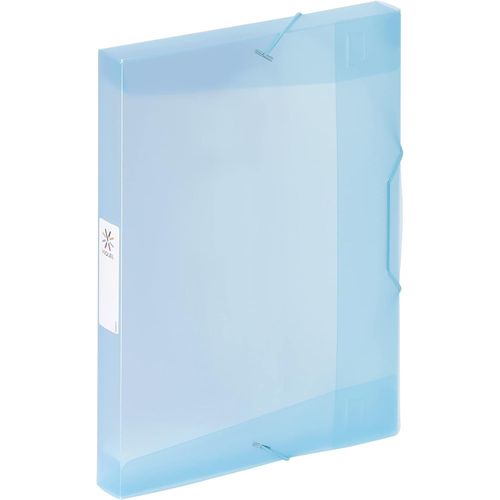 Ershi-- Chemise 3 Rabats En Plastique Grande Capacité Propysoft - Boite De Classement A4 Avec Étiquette D'identification En Plasti[1775]