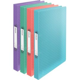 Ershi-- Classeurs À Anneaux, Capacité 140 Feuilles, Dos 20 Mm, Classeur À Anneaux A4 Avec 2 Anneaux, Couverture Souple, Différente[1489]