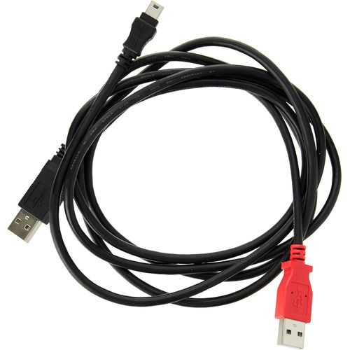 KALANKA-Câble USB 2.0 en Y de 1,8 m pour disque dur externe - 2x USB A (M) vers 1x USB Mini B (M) (USB2HABMY6)