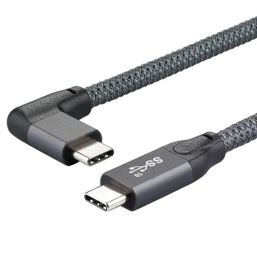 KALANKA-CY Câble USB C vers USB C 3.1 10 Gbit/s 100 W 0.5 m Mâle à mâle pour ordinateur portable et téléphone