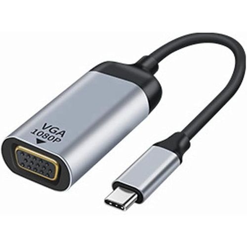 KALANKA-Câble adaptateur USB-C type C vers VGA 1080p 60 Hz pour tablette, téléphone et ordinateur portable