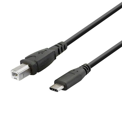 KALANKA-Câble d`imprimante USB C, câble USB B vers USB C Câble scanner Câble USB B vers Type C compatible avec MacBook Pro/Air, iMac, Matebook, HP, Epson, Canon, Samsung, Lexmark, Dell etc. (3m)