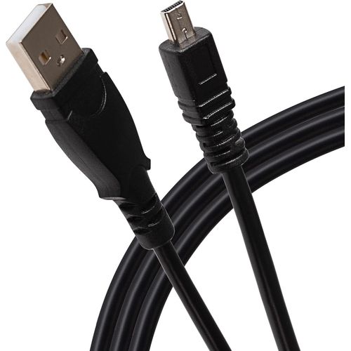 KALANKA-Câble USB-A 2.0 Mâle vers Mini USB 8 Broches Mâle 3 m Compatible avec Z250/WP240 Noir