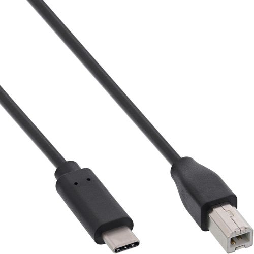 KALANKA-35765 câble USB 5 m USB C USB B Noir - Câbles USB (5 m, USB C, USB B, 2.0, Male connector / Male connector, Noir)