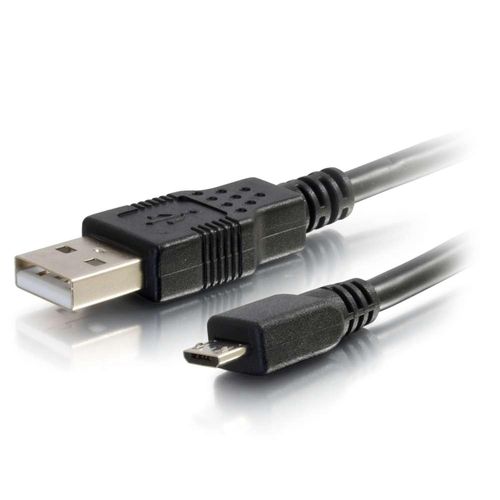 KALANKA-Câble USB 2.0 A Mâle Vers Micro-USB B Mâle De 4 m - Câbles USB (4 m, USB A, Micro-USB B, 2.0, Male connector / Male connector, Noir)