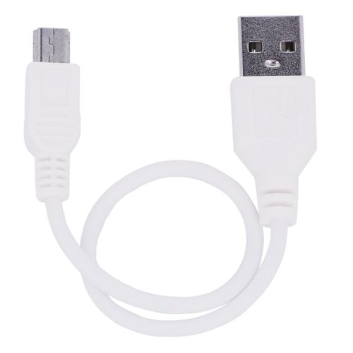KALANKA-Câble mini USB vers USB 2.0, pour la charge et les données, universel, gris, 10cm