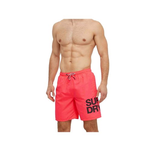 Maillot De Bain Superdry Mode Homme Rose