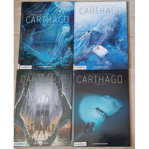 Lot 4 Bd Carthago Tomes 4 À 6 Et Tome 8 - Bec/Bufi - Humanoïdes Associés