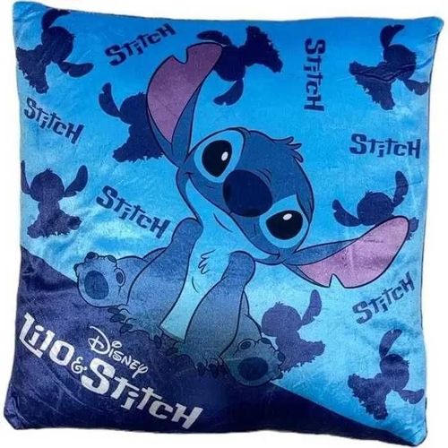 Coussin - Disney - Stitch - 38 Cm - Velours - Multicolore - Intérieur