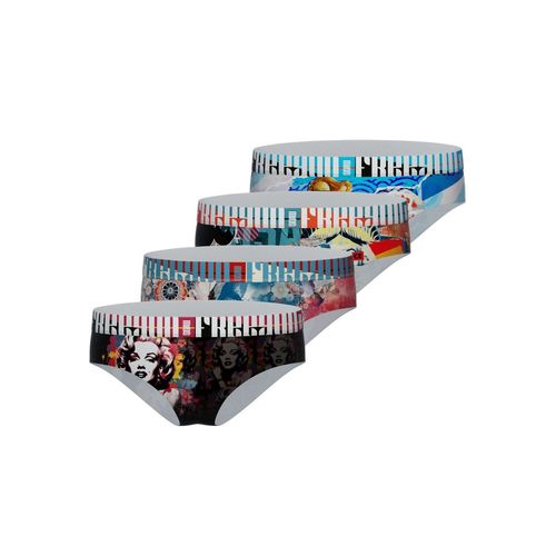 Lot De 4 Culottes Fille Pop Art