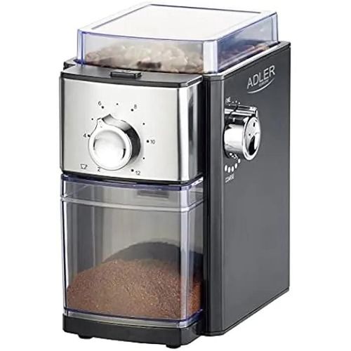 Moulin À Café - Adler - Ad 4448 - Capacité 250g - Mouture Ajustable - 300w