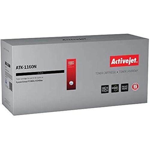 Cartouche de toner - ACTIVEJET - ATK-1160N - Compatible - Noir - 7200 pages