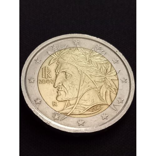 2 Euro 2002 Italie (Dante Alighieri)