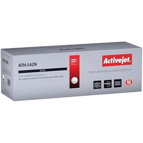 Toner - ACTIVEJET - ATH-142N - Noir - Compatible - Pack de 1