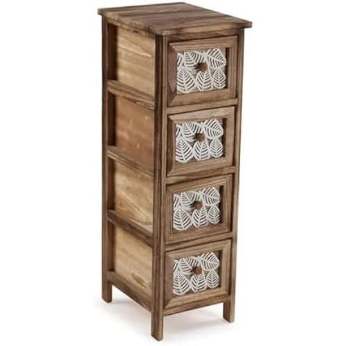 Commode - Versa - Leaf - Bois - Multicolore - 84 X 35 X 29 Cm
