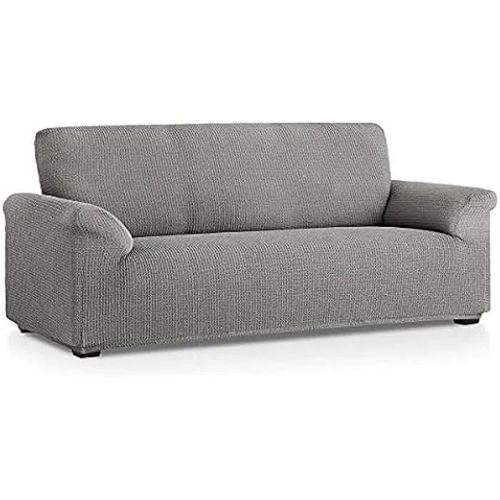 Housse De Fauteuil - Belmarti - Bali - Multi-Élastique - Gris C10 - 1 Place