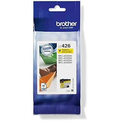 Cartouche d'encre Brother LC426 Jaune (Pack de 5) - BROTHER - Jet d'encre