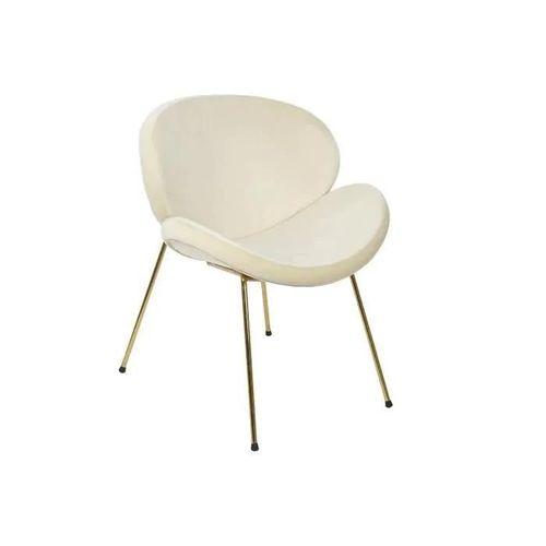 Chaise Mousse Métal Bois (63 X 57 X 73 Cm)