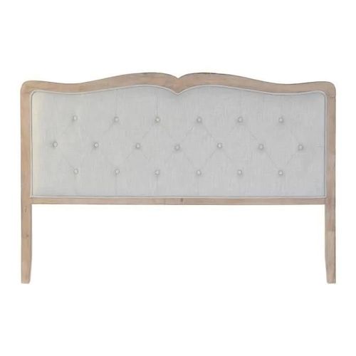 Tête De Lit Polyester Gris Clair Chêne (180 X 10 X 120 Cm)