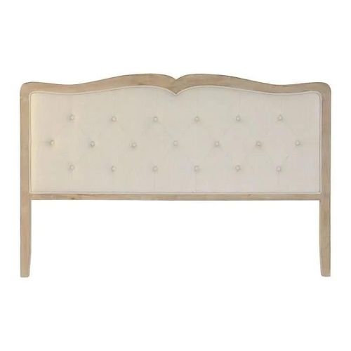 Tête De Lit - Dkd Home Decor - Beige Polyester Chêne - 180x10x120 Cm