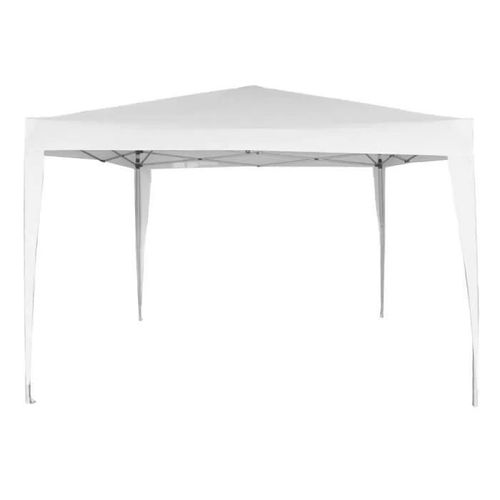 Gazebo Pliant En Polyester Uv50 Blanc 300x300x240 Cm Aktive Beach