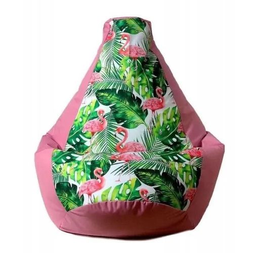 Go Gift Sac Sako Pouffe Imprimé Poire Rose-Flamme L 105 X 80 Cm - 5905359295310