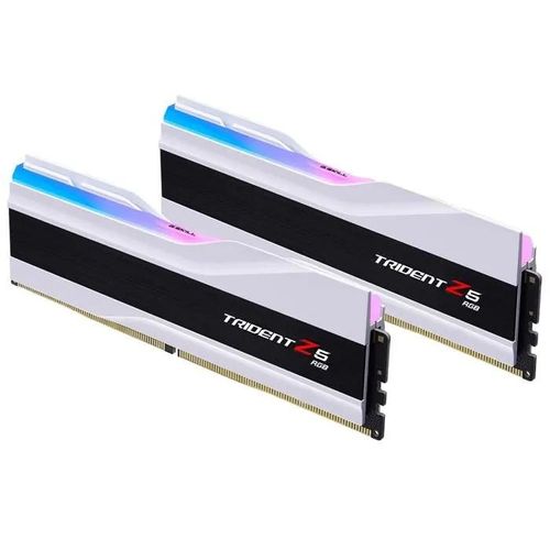 Barrette de RAM G.Skill Trident Z5 RGB 48 Go DDR5 8000 MHz CL40 - Blanc