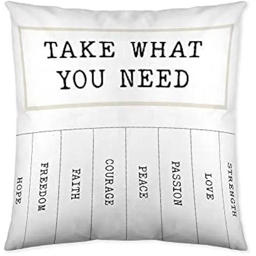 Housse De Coussin Carré Naturals Mone En Coton 50x50cm