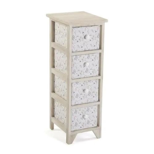 Caisson À Tiroirs Versa Lili Bois Mdf (30 X 72 X 25 Cm)