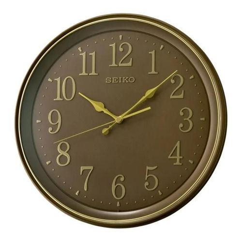 Horloge murale - SEIKO - QXA798B - Marron - 34 cm - Quartz japonais
