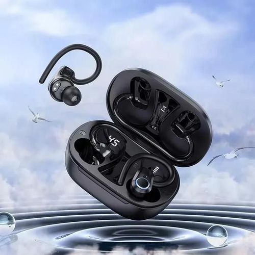 Écouteurs Bluetooth sans fil Hoco Étui de chargement portable ¿ rangement pratique et chargement rapide
