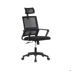 Chaise De Bureau Ergonomique - Outlet - Noir - Dossier En Nylon Mesh - Hauteur Réglable - Design Contemporain