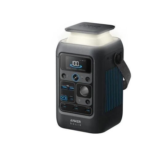 Anker SOLIX C300X DC Batterie nomade, avec bandoulière, Générateur solaire 90 000 mAh (288 Wh), Station électrique CC 300W