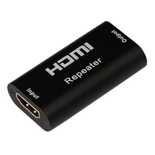 Techly répéteur de Signal HDMI, Noir - 100501