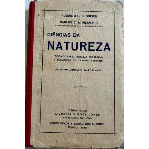 Ciencas De Natureza En Portugais 1932