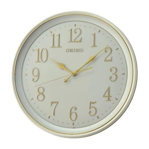 Horloge murale - SEIKO - QXA798W - Blanc - 34 cm - Quartz japonais