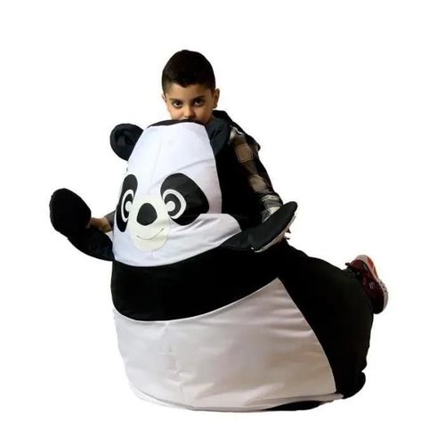 Go Gift Sac Sako Pouffe Panda Noir Et Blanc Xl 130 X 90 Cm - 5905359293866