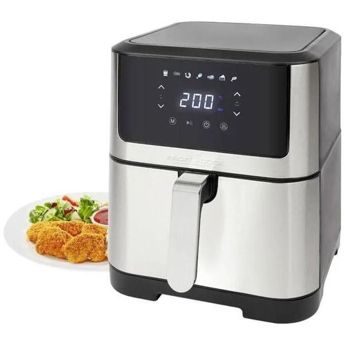 Profi Cook PC-FR 1269 H Friteuse à air chaud 1800 W acier inoxydable, noir