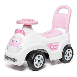Porteur 2 en 1 - Moltó - RIBLIE GO - Rose - 10 blocs - Ergonomique et sécurisé
