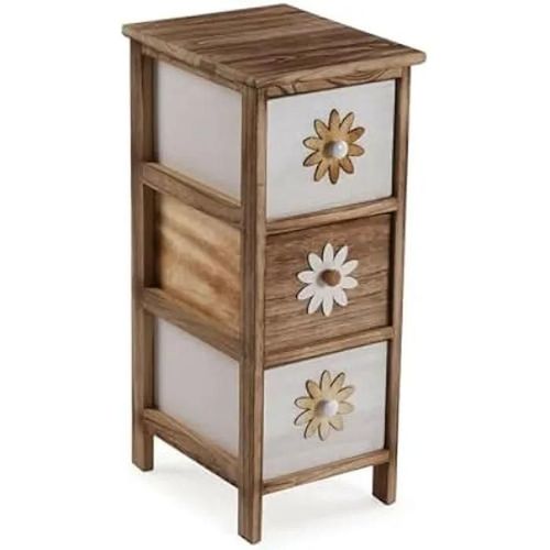 Commode - Versa - Multicolore - 66 X 35 X 29 Cm - Bois - À Monter Soi-Même