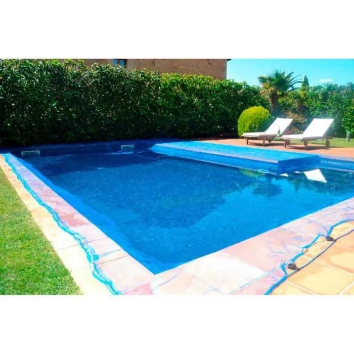 Couverture de piscine - Non sp&eacute;cifi&eacute; - 6x6m - Bleu
