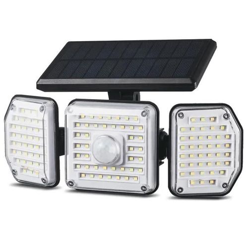 Lampe Solaire À Led Avec Détecteur De Mouvement Maclean Mce615 3 Modes De Fonctionnement Ip65 4w 320 Lm 4000k Li-Ion 1200 Mah