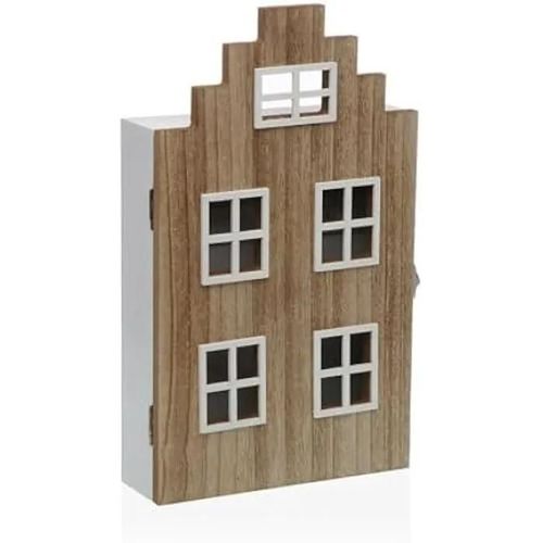 Armoire À Clés - Versa - Casa - Mdf - Multicolore - 19 X 6,5 X 31 Cm