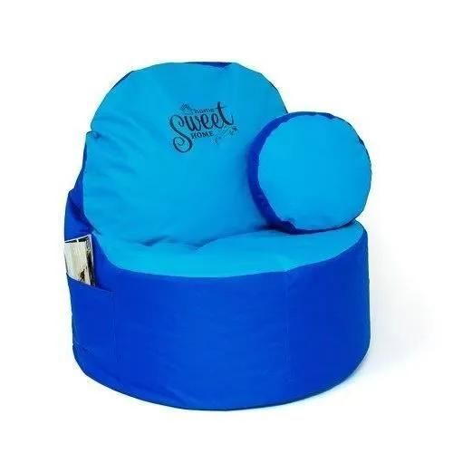 Sac Pouf - Go Gift - Coffee - Cornflower-Blue - Xxl - 120 X 80 Cm