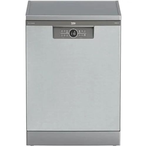Lave-Vaisselle - BEKO - BDFN26550XC - Inox - 6 Programmes - 15 Couverts - Demi-Charge