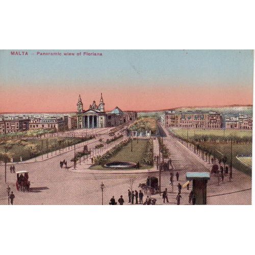 Male Vue Panoramique De Floriana (Début 1900)